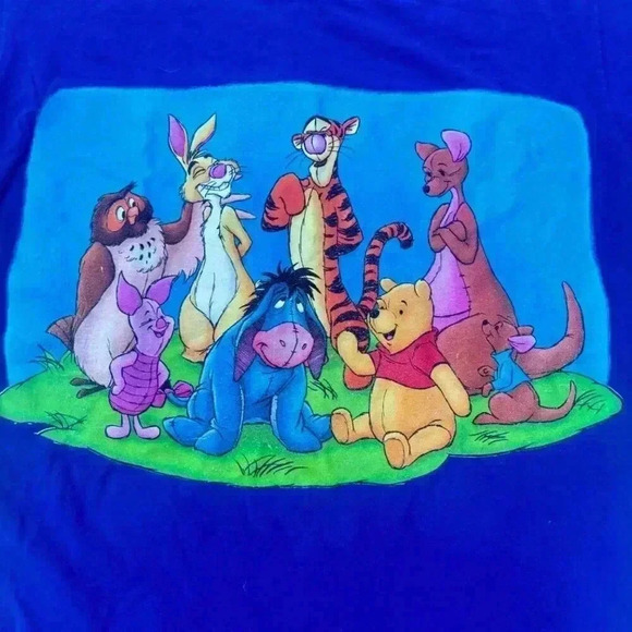 Vintage Pooh Disney T-Shirt Winnie The Pooh & Friends Graphic 90s - Picture 2 of 6